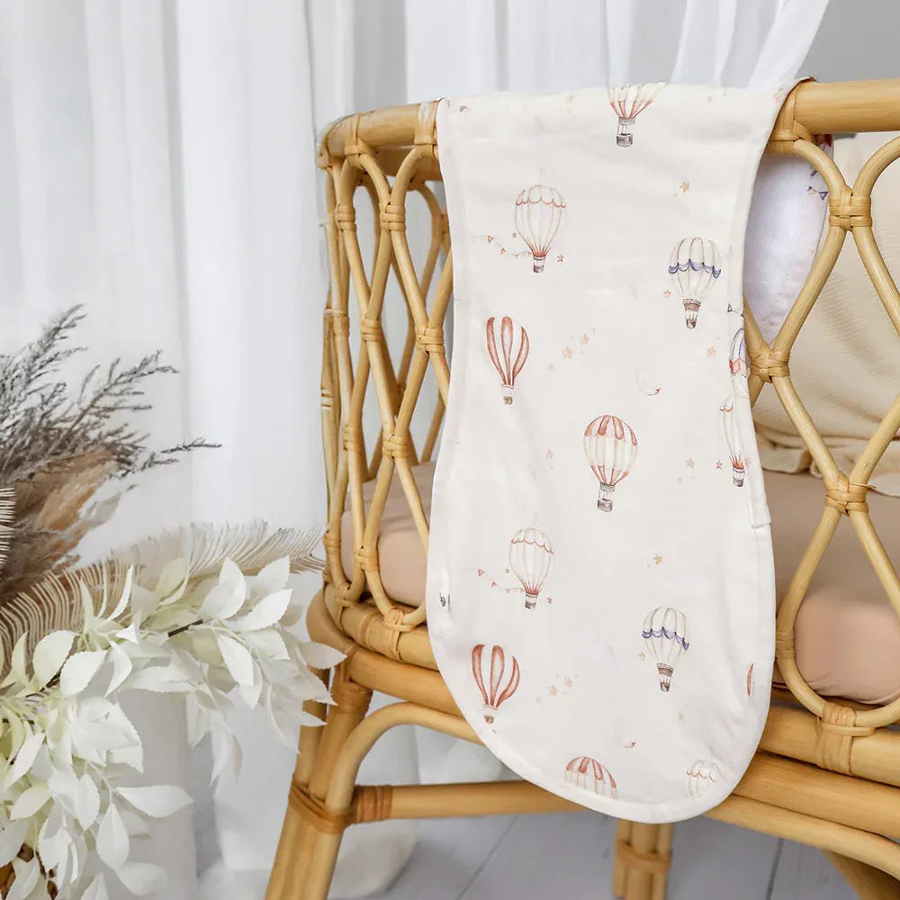 Snuggle Hunny Kids Accessory Feeding Up & Away Organic Cotton Burp Cloth