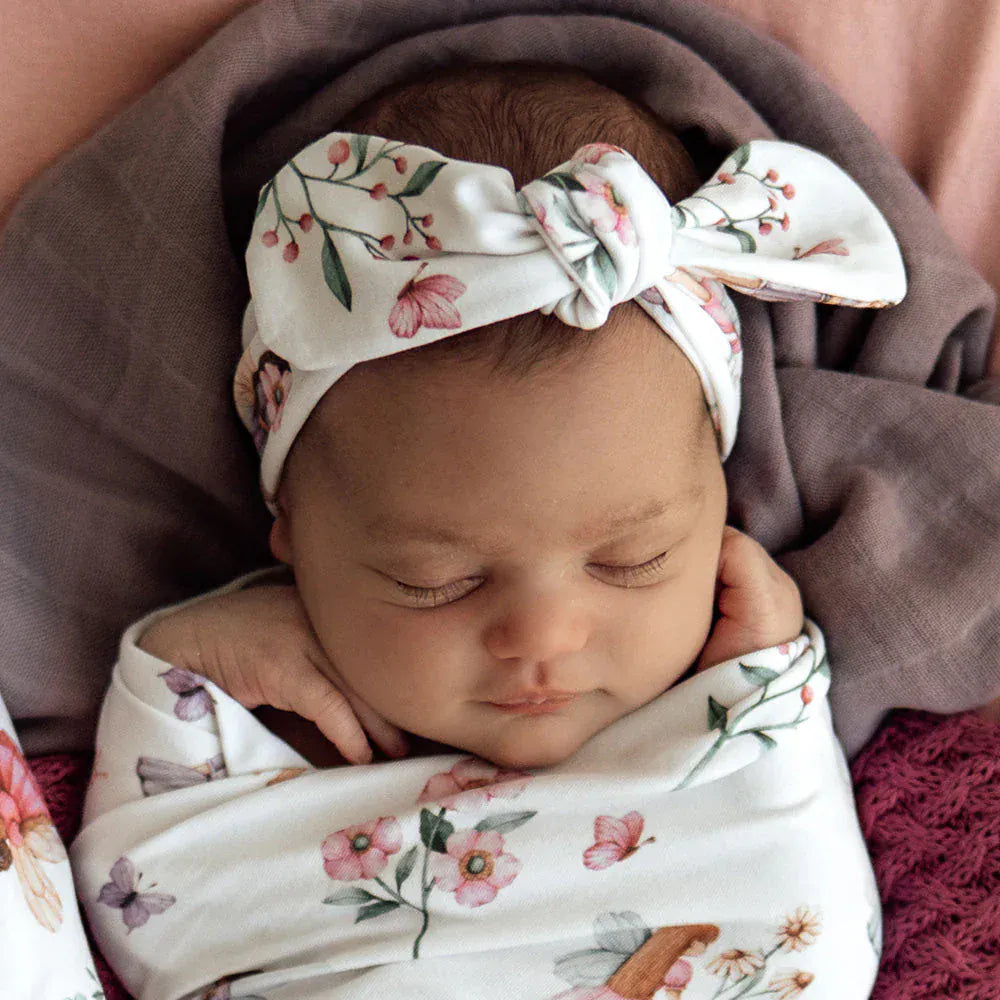 Snuggle Hunny Kids Accessory Hair Fairy Garden Organic Topknot