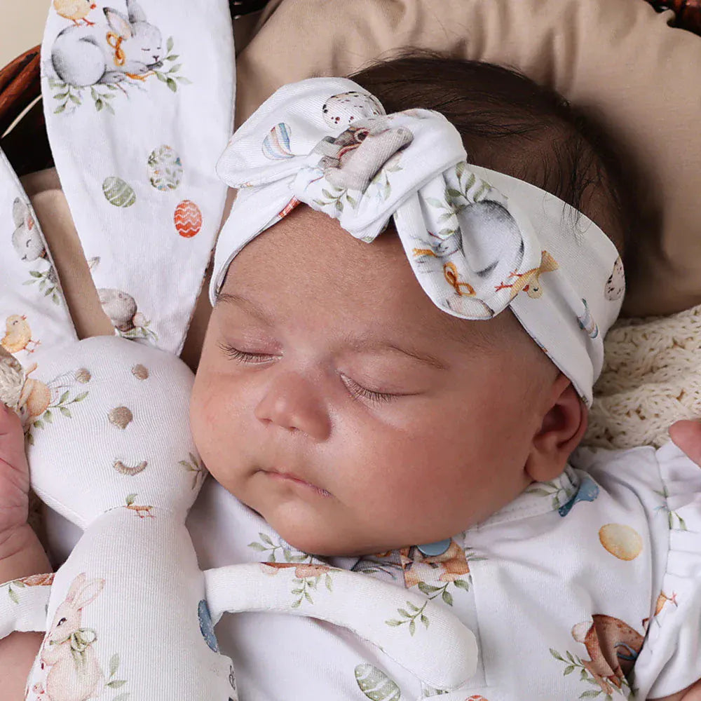 Snuggle Hunny Kids Accessory Hair Flopsy Bunnies Organic Topknot