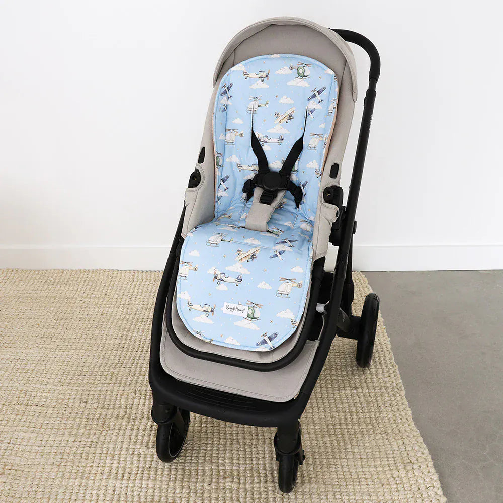 Snuggle Hunny Kids Baby Accessory Taking Flight Universal Organic Pram Liner