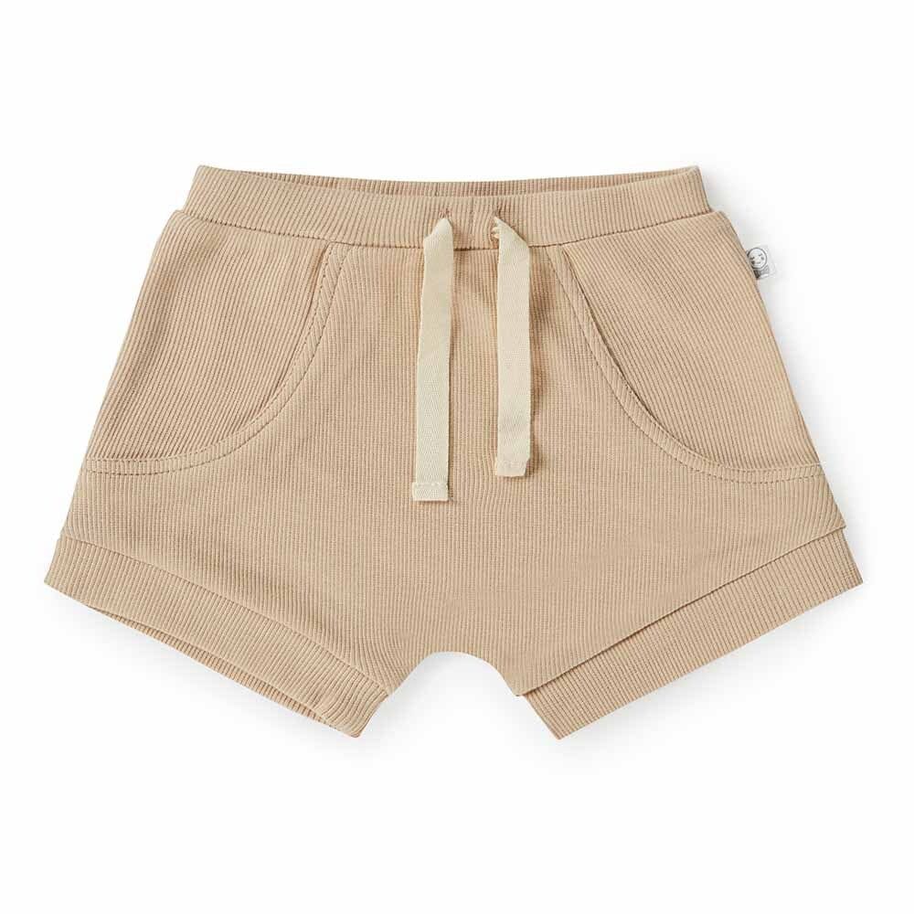 Snuggle Hunny Kids Boys Pants Pebble Organic Shorts