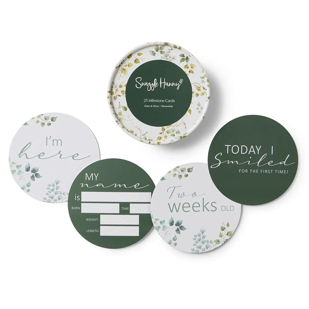 Snuggle Hunny Kids Gift Misc Eden & Olive Reversible Milestone Cards
