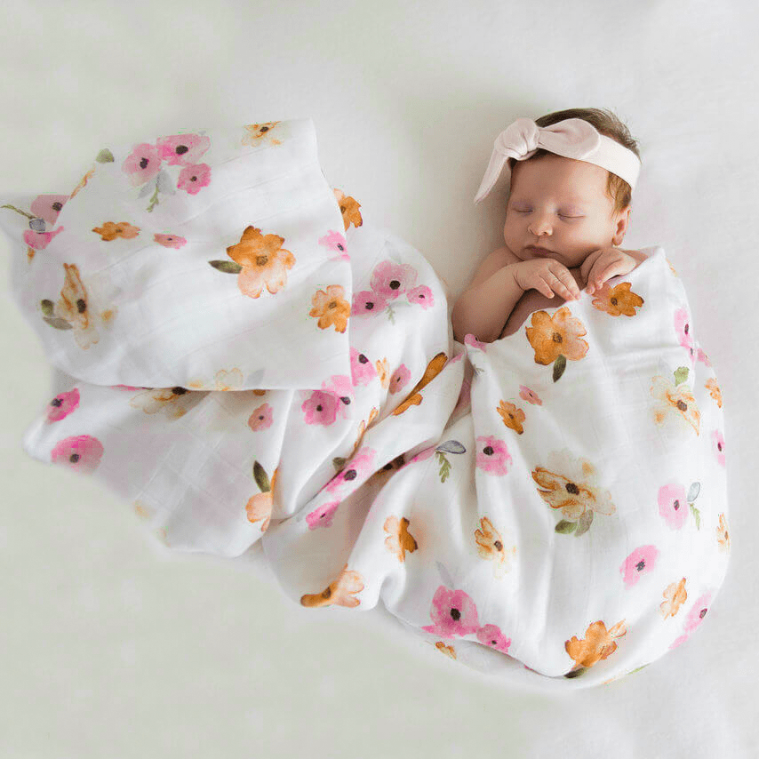 Snuggle Hunny Kids Linen Sheets Australiana Australiana Organic Muslin Wrap