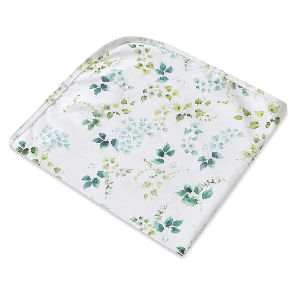 Snuggle Hunny Kids Linen Sheets Eden Organic Jersey Wrap & Topknot Set