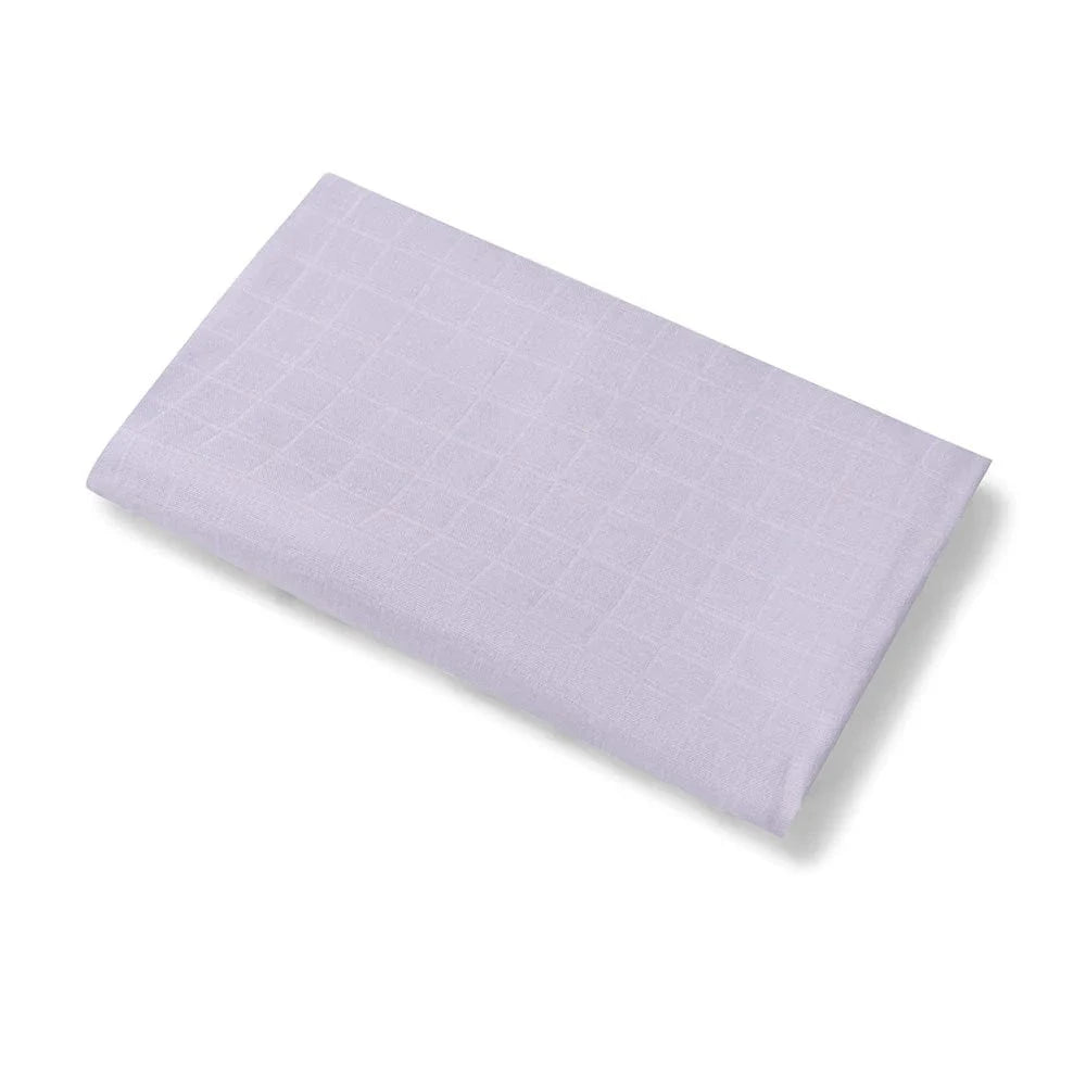 Snuggle Hunny Kids Linen Sheets Lavender Organic Muslin Wrap