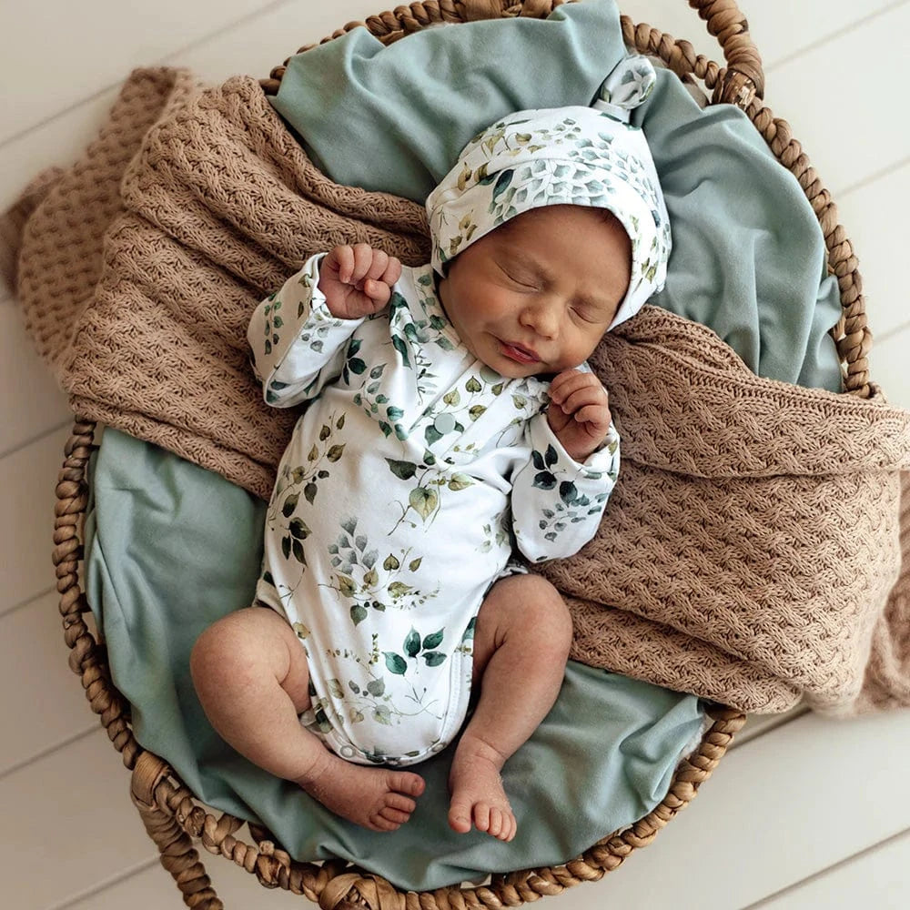 Snuggle Hunny Kids Unisex Onesie Eden Long Sleeve Organic Bodysuit