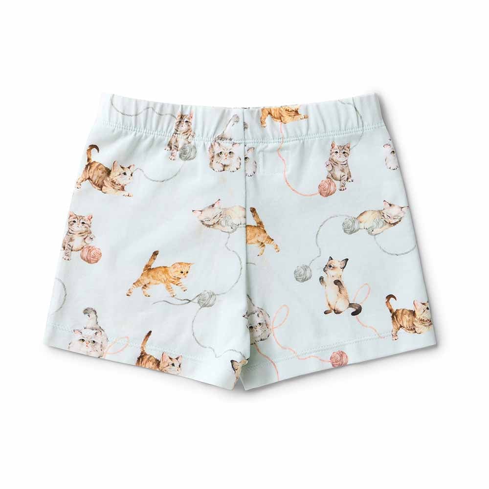 Snuggle Hunny Kids Unisex Sleepware Kittens Organic Kids PJ Set