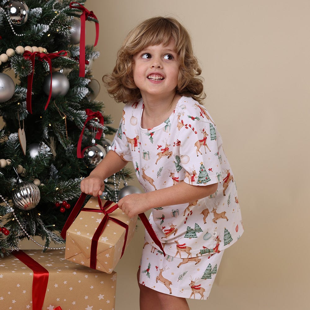 Snuggle Hunny Kids Unisex Sleepware Prancer & Friends Organic Kids PJ Set