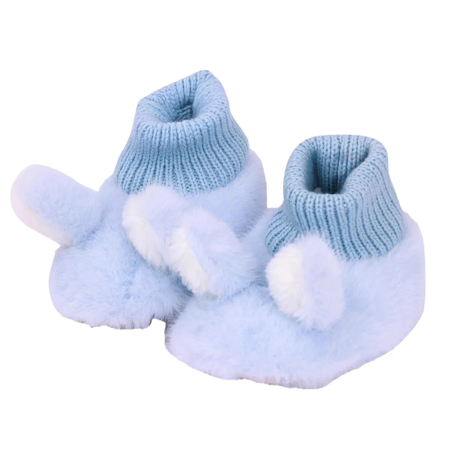 SnuggUps Baby Shoes Blue / S SnuggUps Baby Bunny Slippers