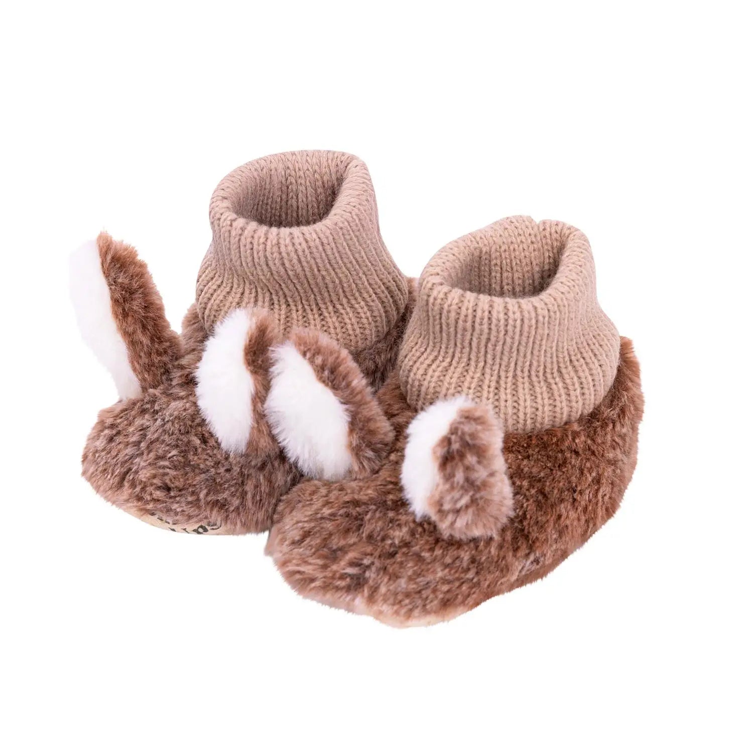 SnuggUps Baby Shoes Tan / S SnuggUps Baby Bunny Slippers