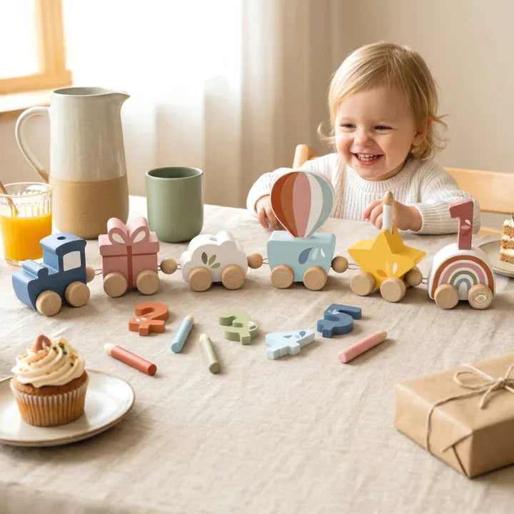 Speedy Monkey Toys Birthday Train