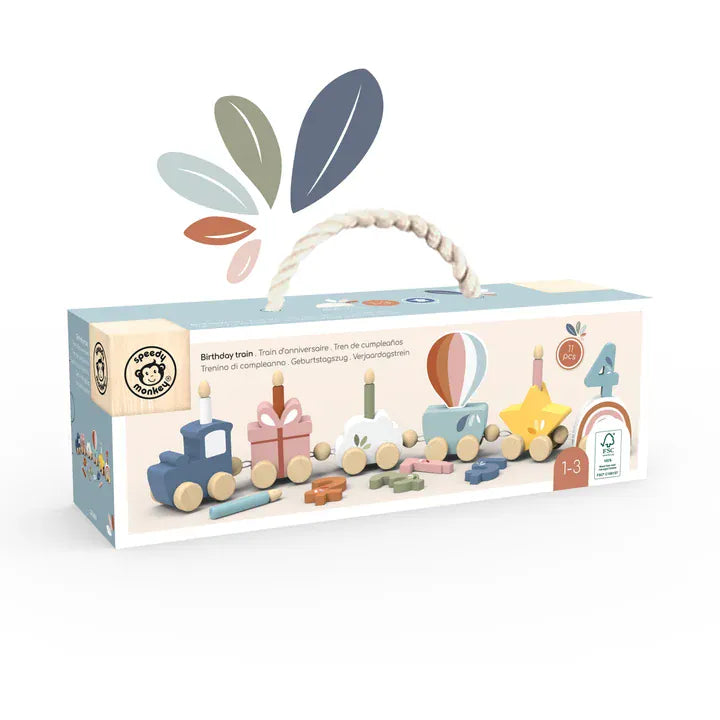 Speedy Monkey Toys Birthday Train
