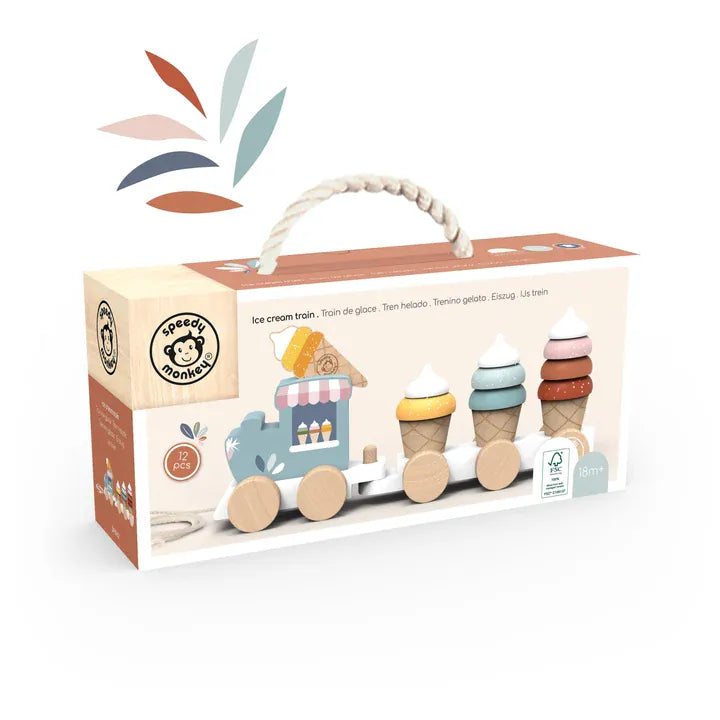 Speedy Monkey Toys Ice Cream Train