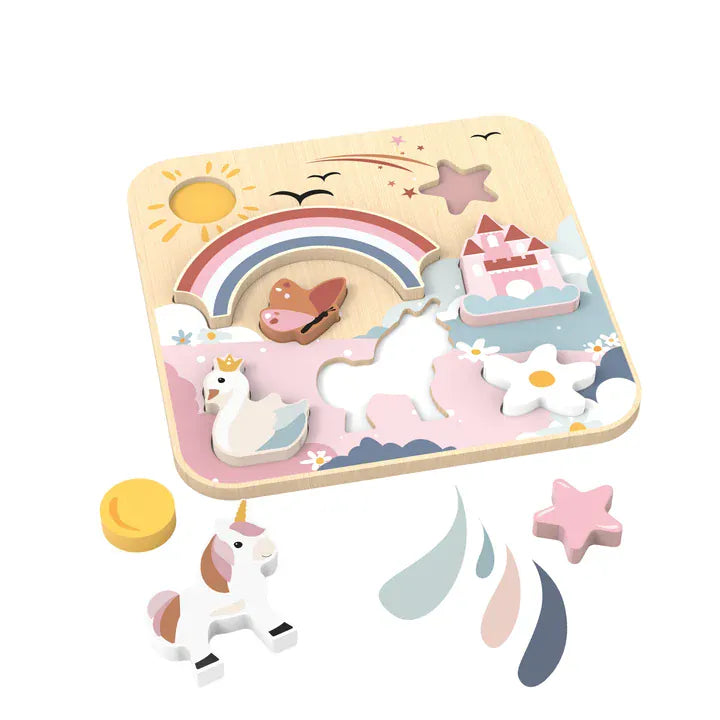 Speedy Monkey Toys Jumbo Unicorn Chunky Puzzle