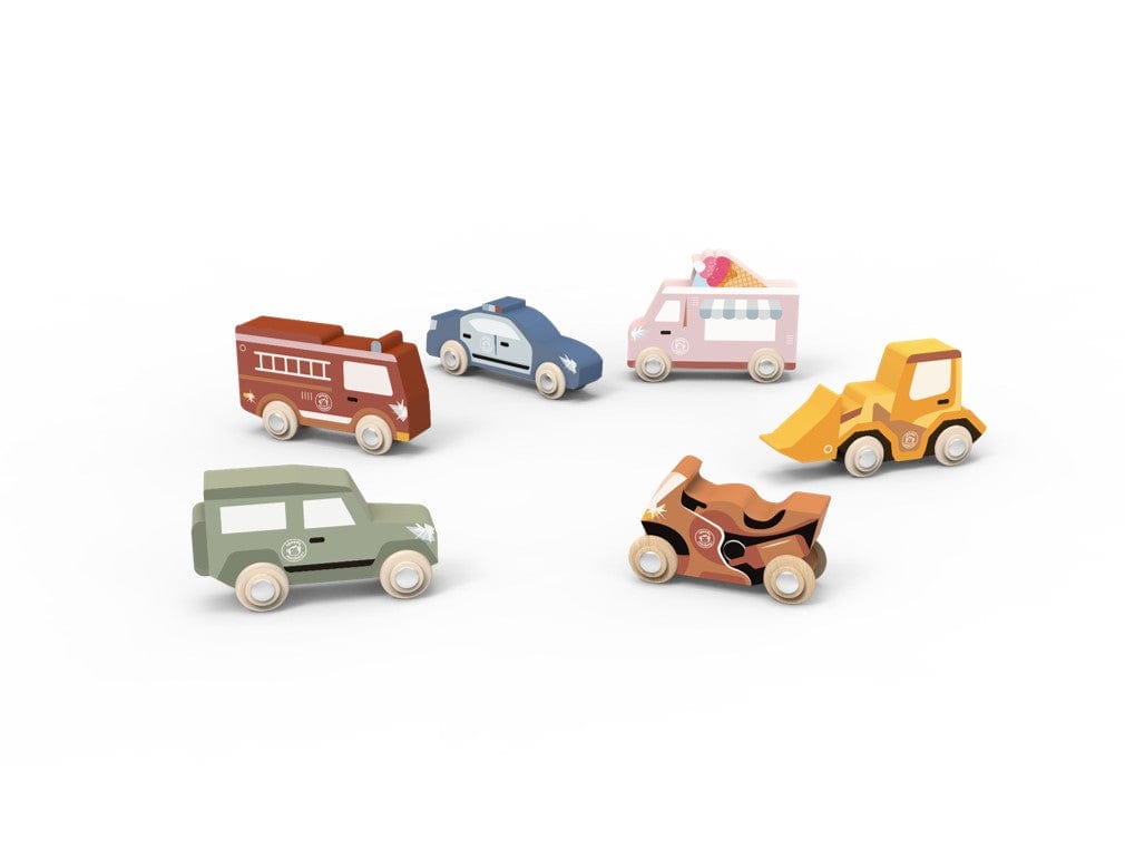 Speedy Monkey Toys Police Car Utilities Vehicles