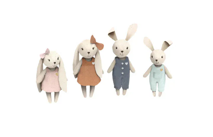 Speedy Monkey Toys Rabbit Family