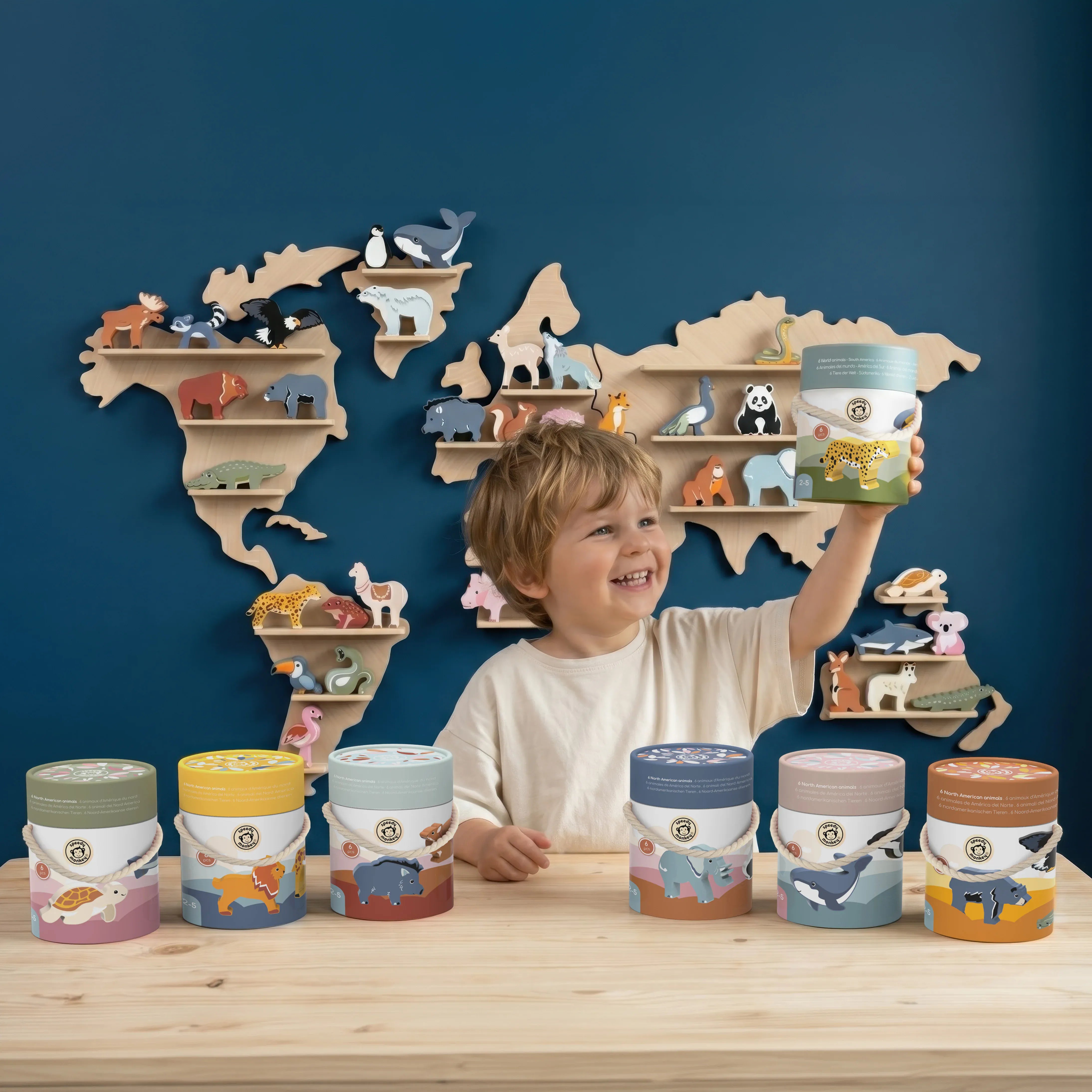 Speedy Monkey Toys World Animals - Artic