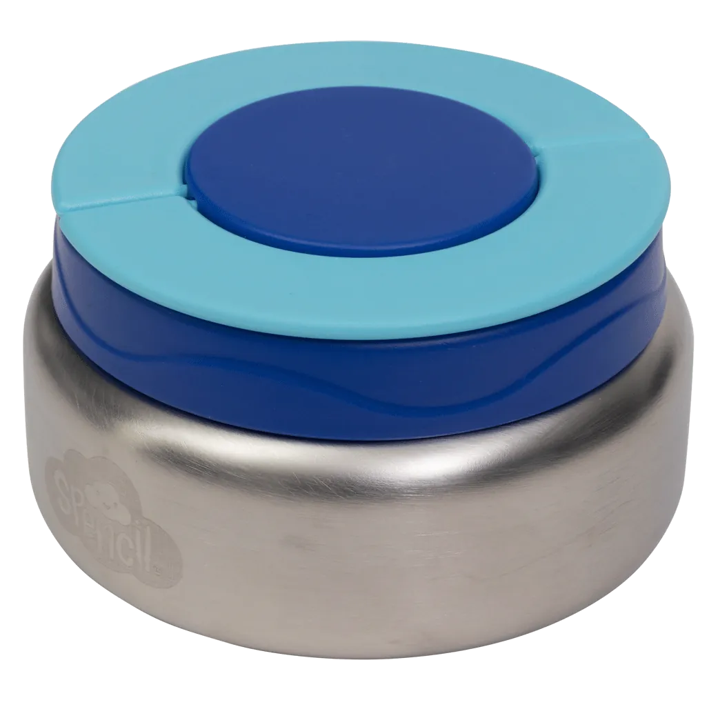Spencil Feeding Azure Hot-Stuff Insulated Food Jar
