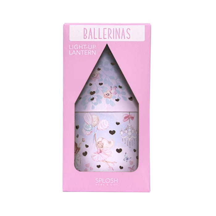 Splosh Ballerina Light Up House room décor with a charming ballerina design and warm illuminated windows