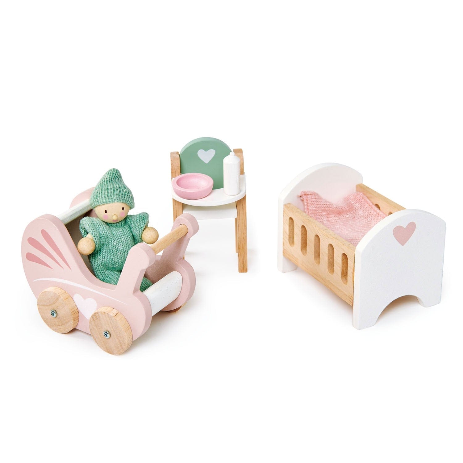 Tender Leaf Toys Toys Dolls House Nursery Furniture Set