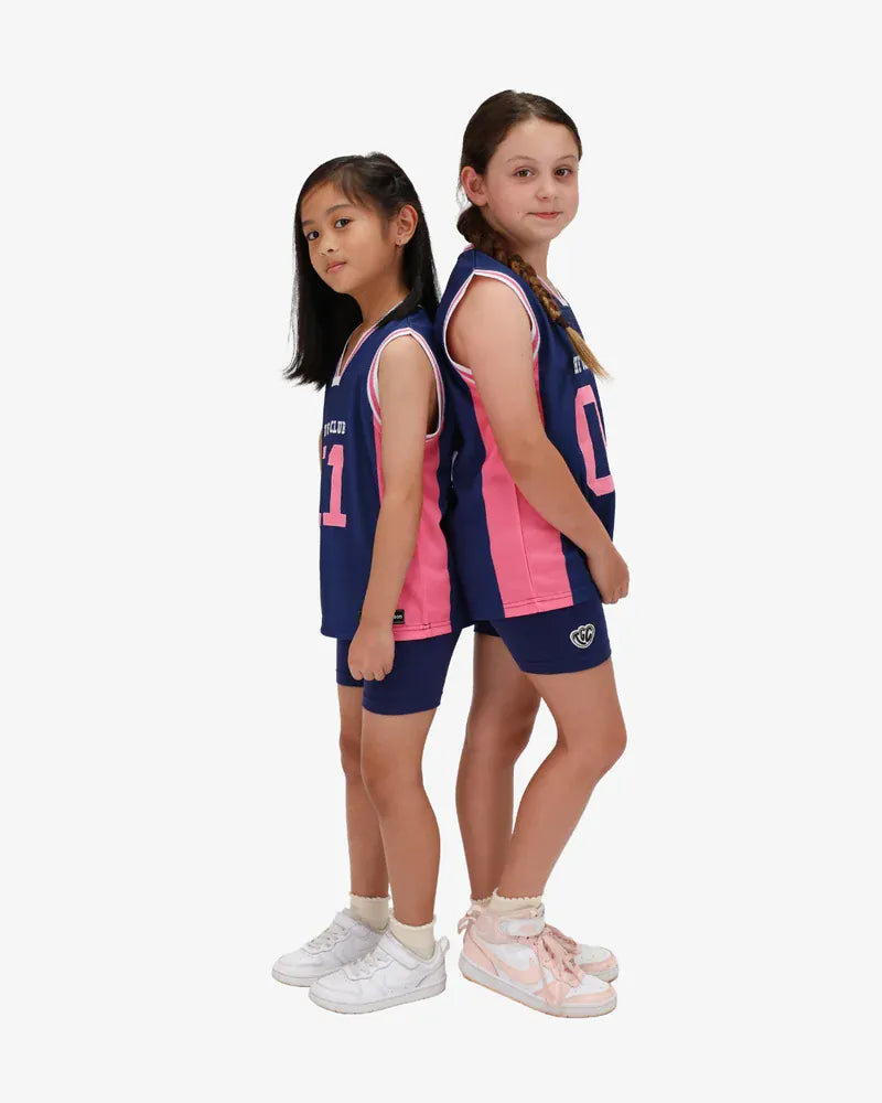 Girls TGC Basketball Tank top from The Girl Club, featuring a sporty design and sleeveless cut for active wear.