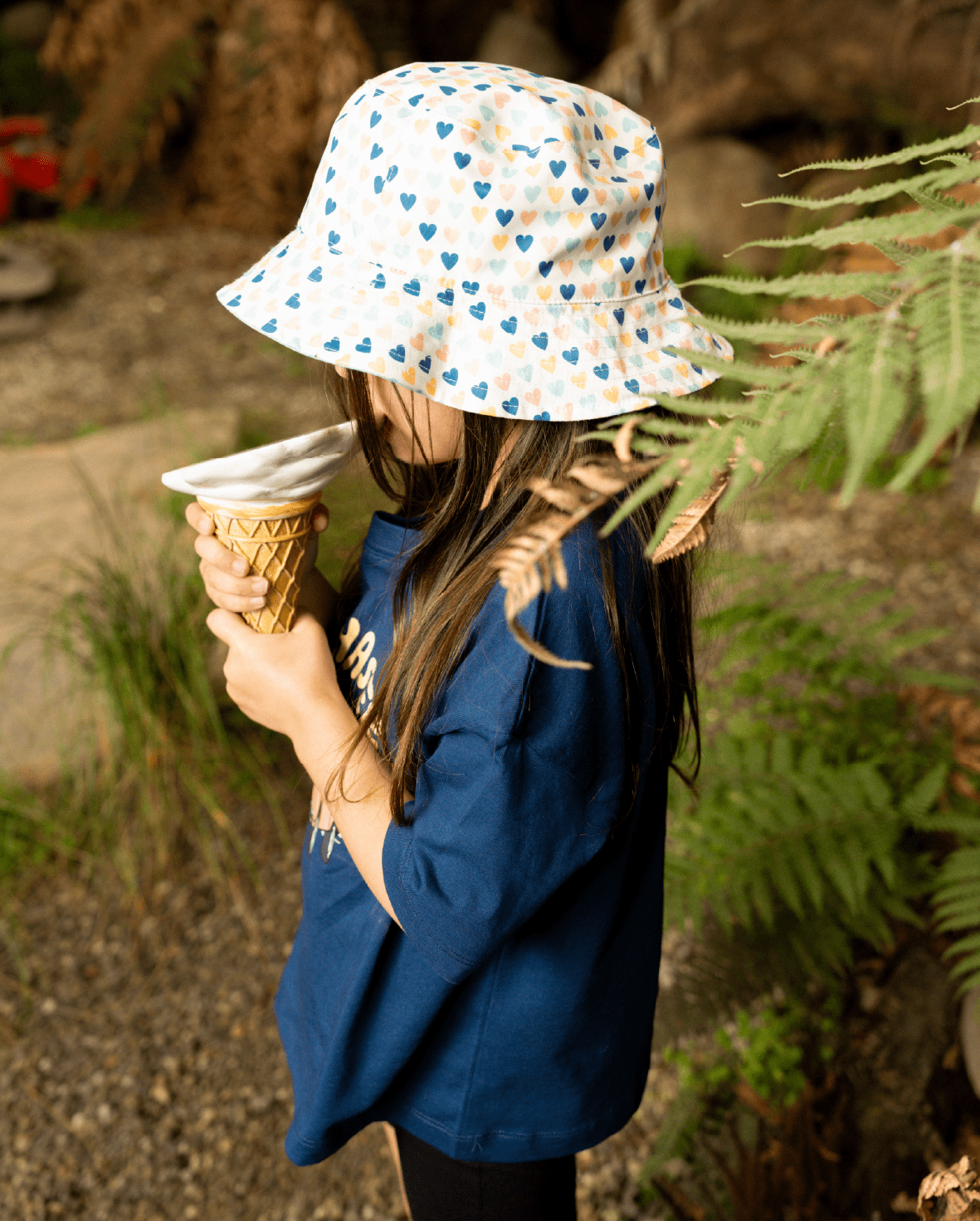THE GIRL CLUB Hats THE COLLECTIBLES |Lucky Hearts Reversible Bucket Hat