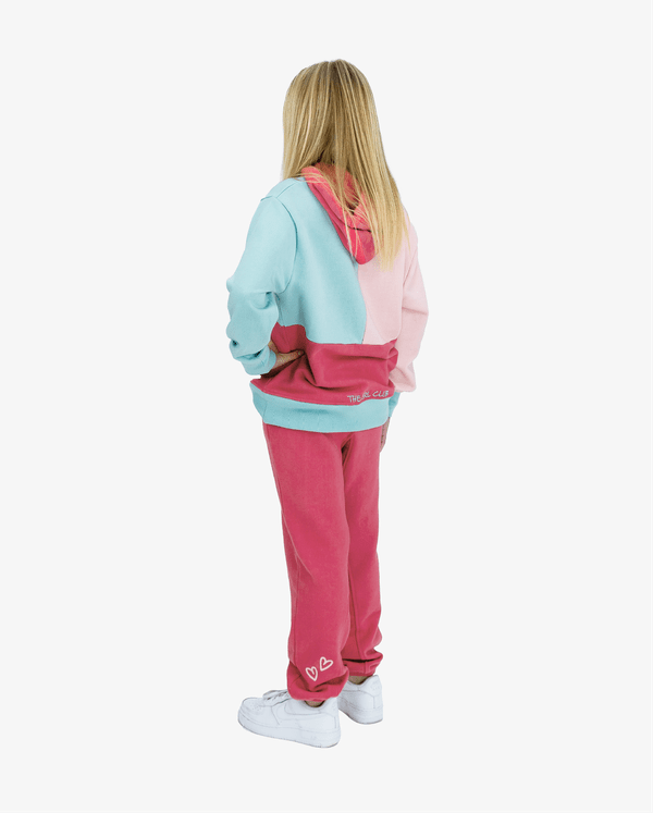 The Girl Club Shorts Raspberry Track Pants