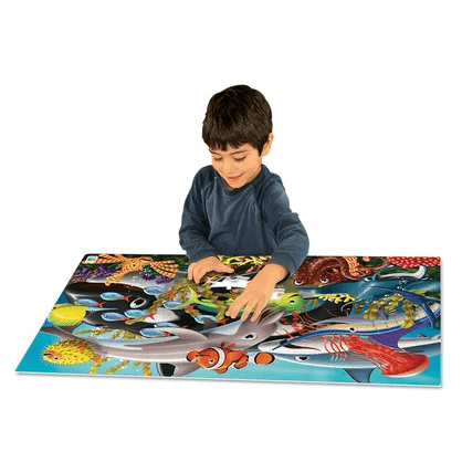 The Learning Journey Toys Puzzle Double Glow in the Dark Puzzle