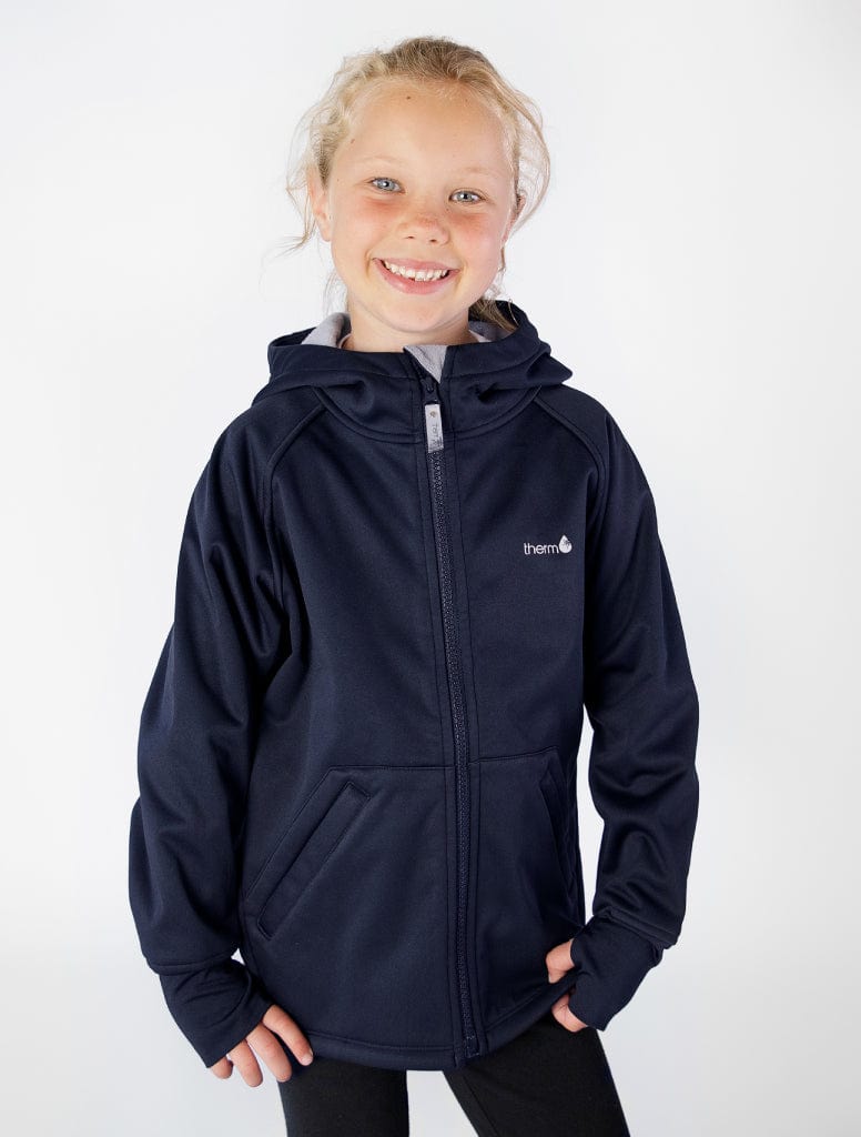 Therm Boy Jacket 1Y All-Weather Hoodie - Navy