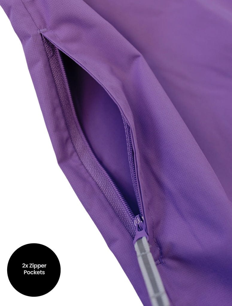 Therm Girls All In One SplashMagic Rainsuit - Violet