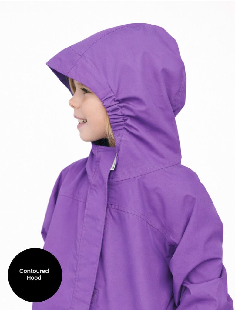 Therm Girls All In One SplashMagic Rainsuit - Violet