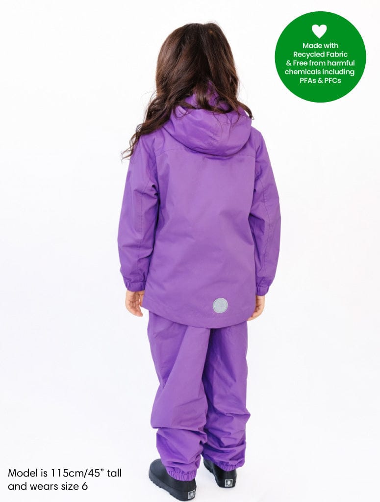 Therm Girls Jacket Splashmagic Storm Jacket - Violet