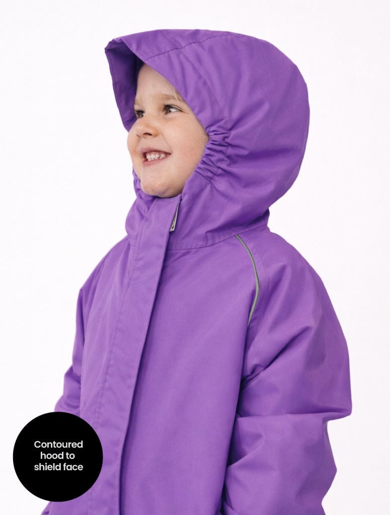 Therm Girls Jacket Splashmagic Storm Jacket - Violet