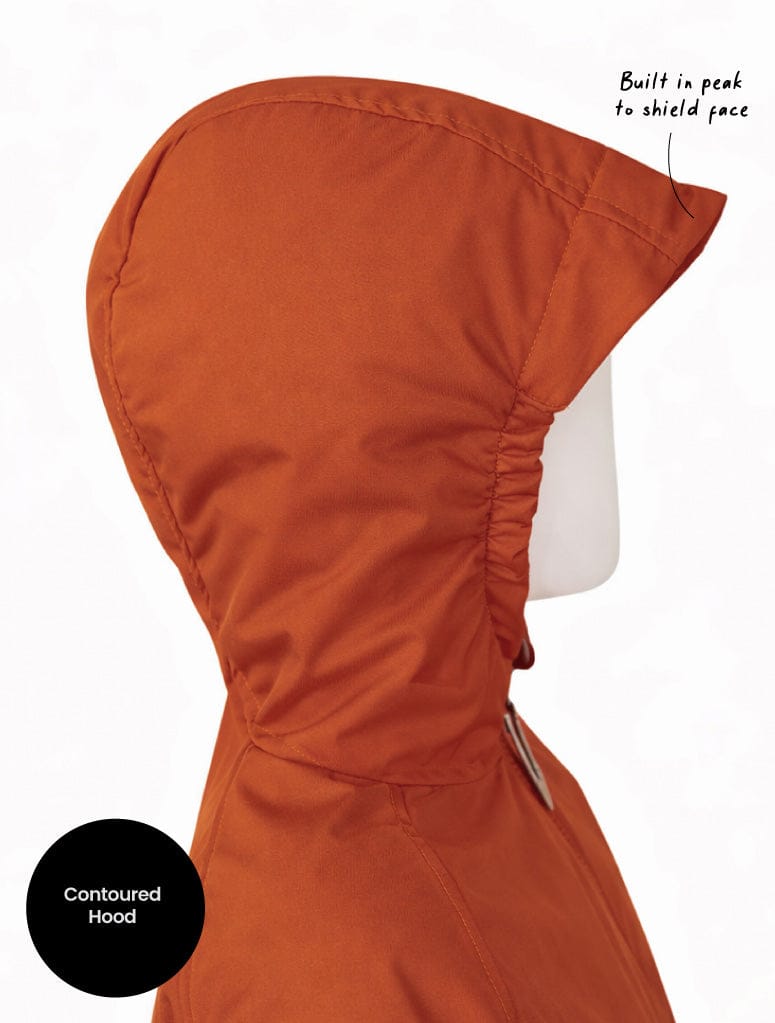 Therm Unisex Jacket Hydracloud Puffer Jacket - Burnt Orange