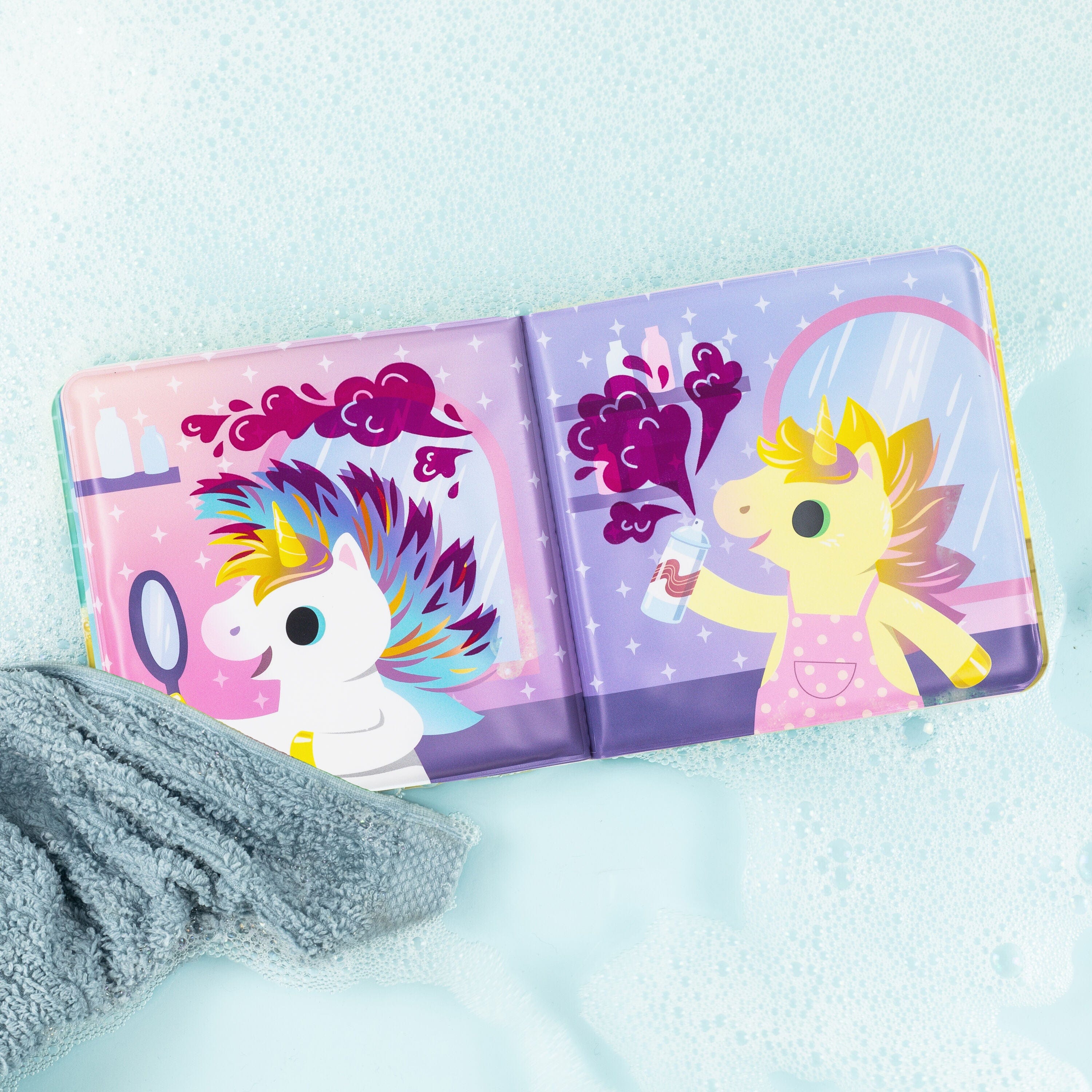 Tiger Tribe Bath Toys Bath Book - Magical Unicorns
