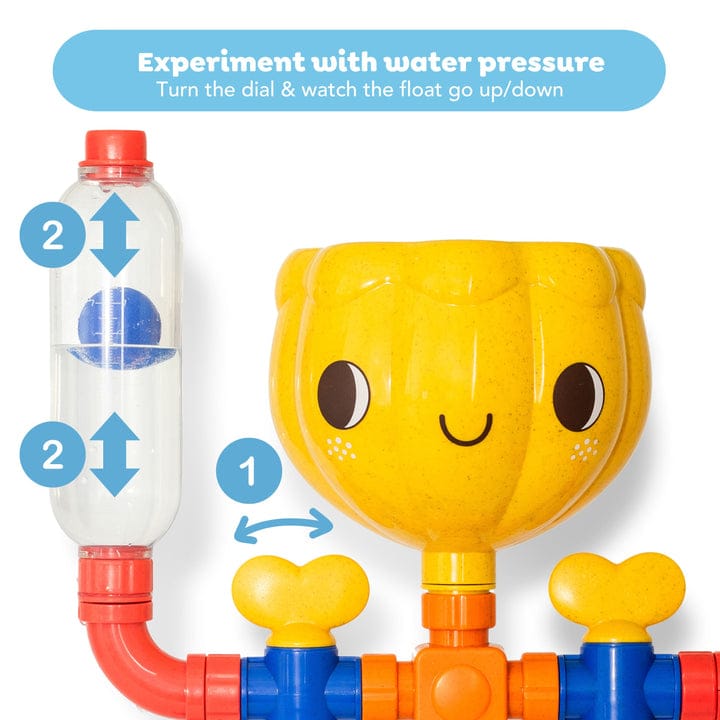 Tiger Tribe Bath Toys Waterworks Pipeline - Eco