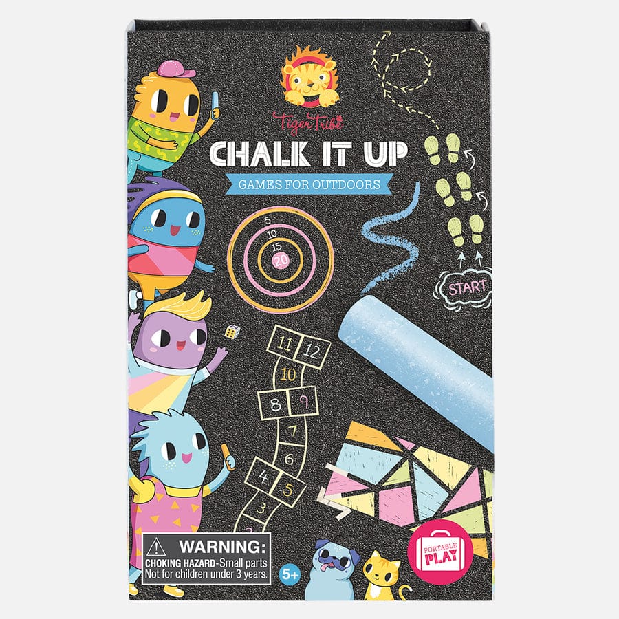 Tiger Tribe Gift Stationery Chalk It Up - Games For Outdoors