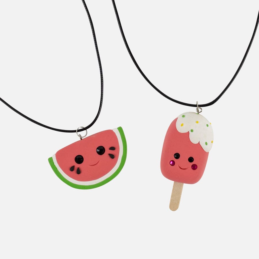Tiger Tribe Gift Stationery Clay Craft - Sweeties Necklaces