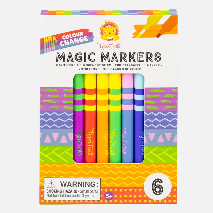 Tiger Tribe Gift Stationery Colour Change Magic Markers