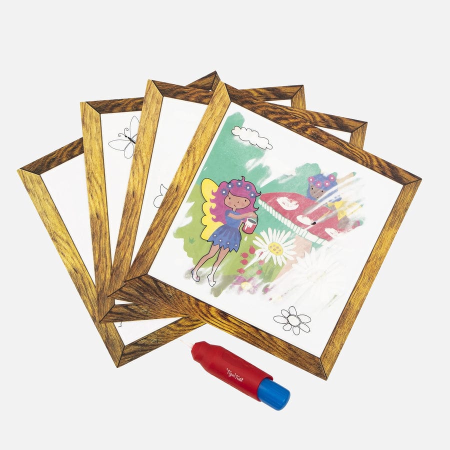 Tiger Tribe Gift Stationery Magic Painting