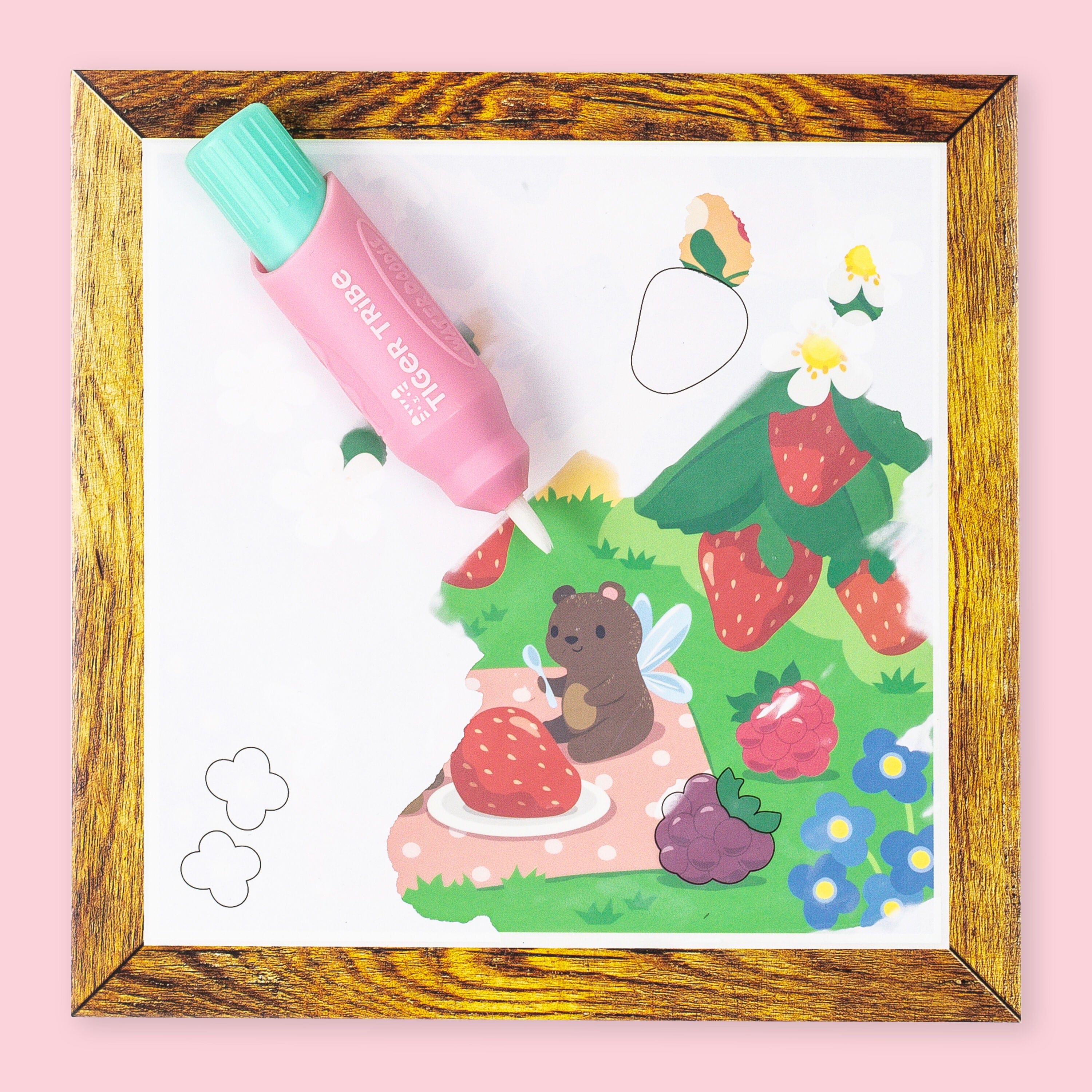 Tiger Tribe Gift Stationery Magic Painting World - Fairy Friends