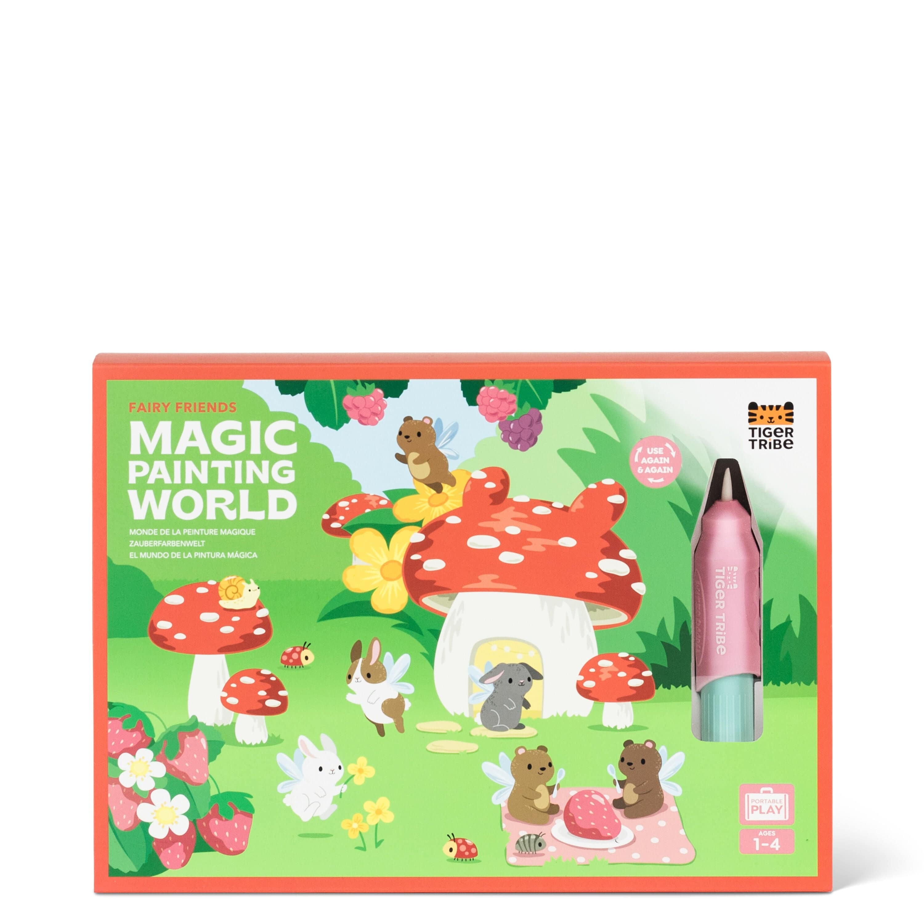 Tiger Tribe Gift Stationery Magic Painting World - Fairy Friends