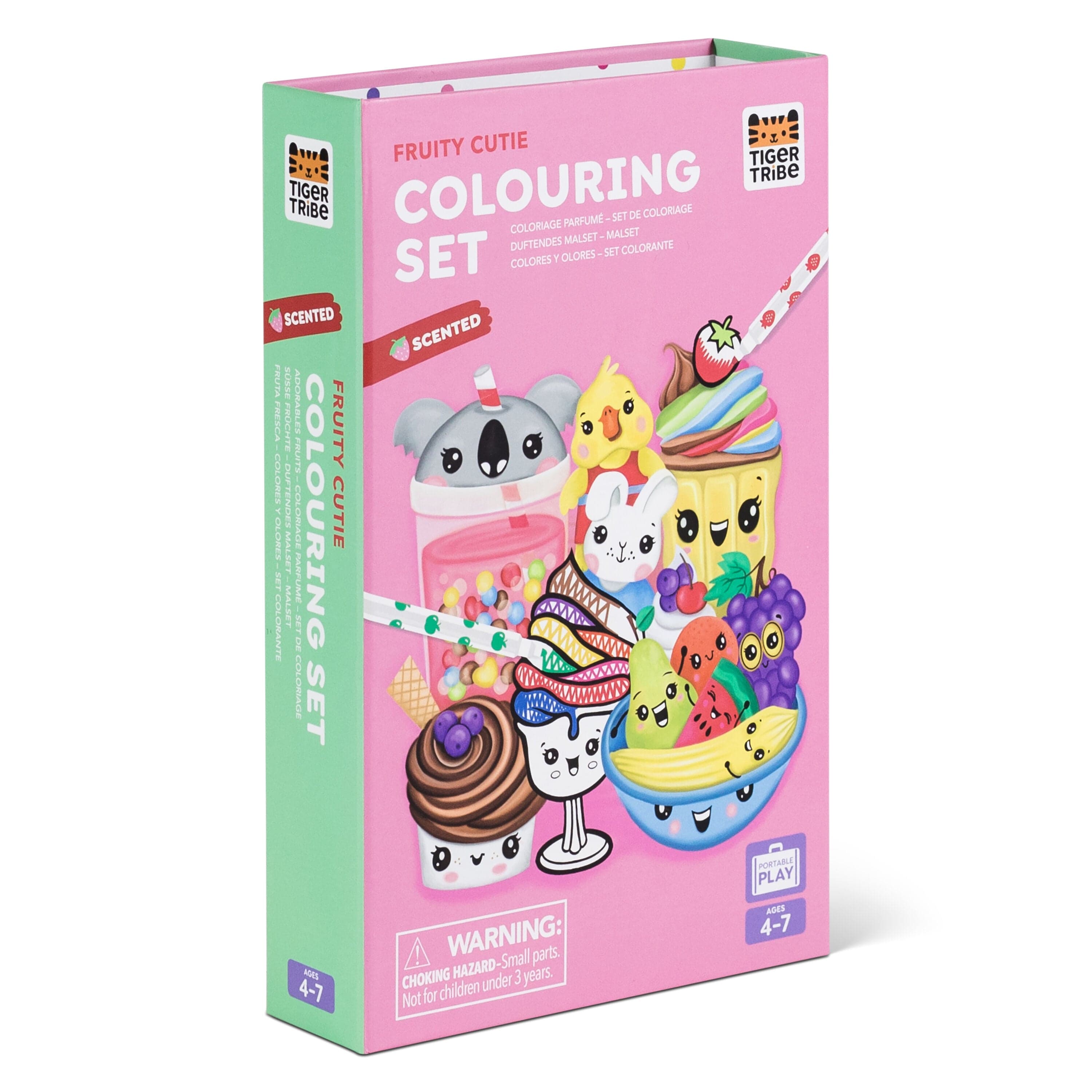 Tiger Tribe Gift Stationery Scented Colouring - Fruity Cutie