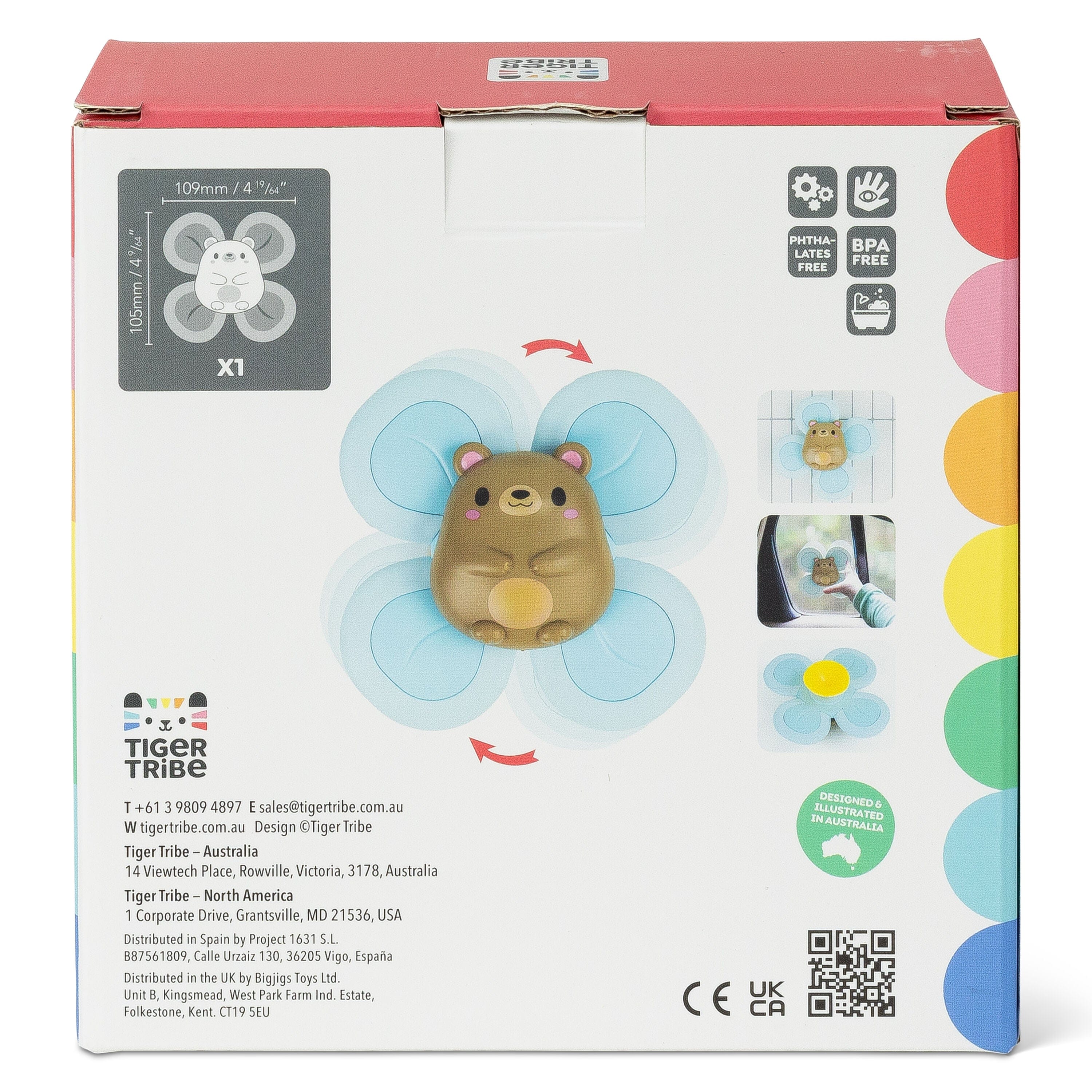 Tiger Tribe Toys Sensory Spinner - Bear