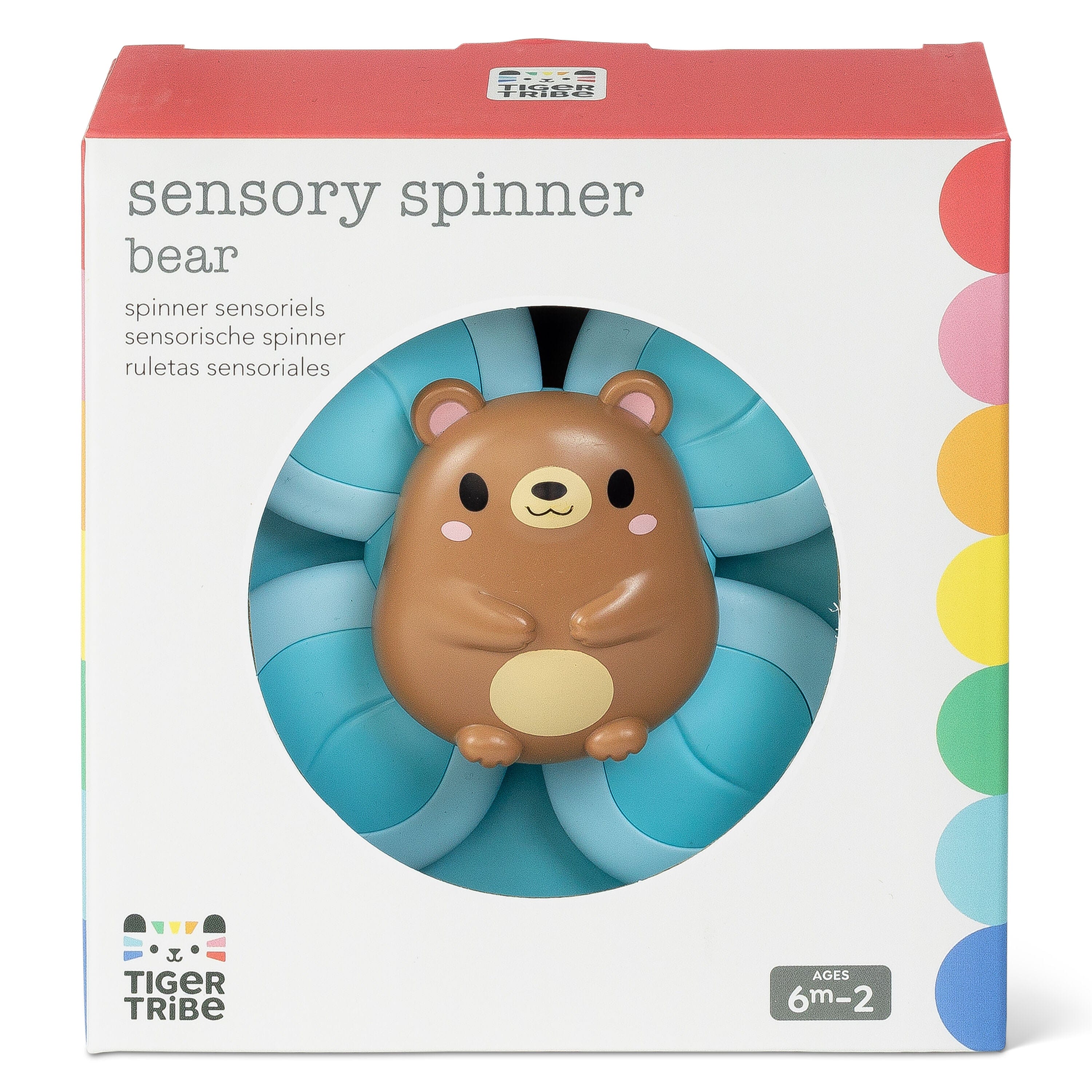 Tiger Tribe Toys Sensory Spinner - Bear