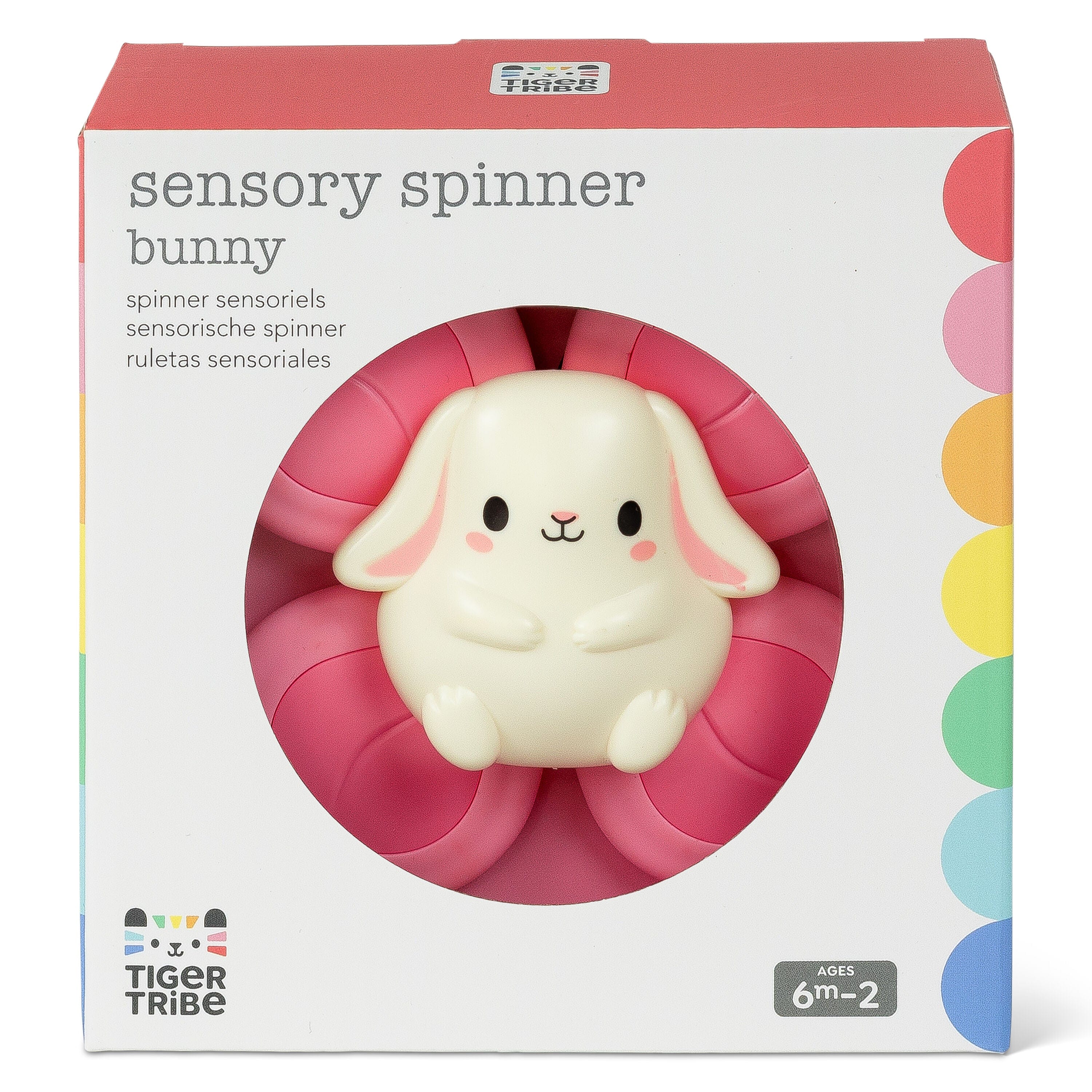 Tiger Tribe Toys Sensory Spinner - Bunny