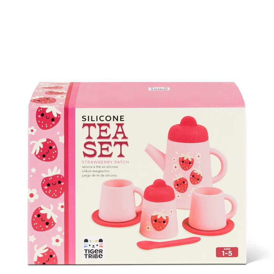 Tiger Tribe Toys Silicone Tea Set