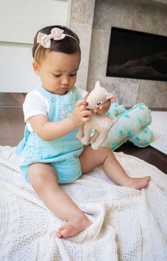 Tikiri Collection Baby Care Ralphie the Reindeer, Rattle and Teether Toy