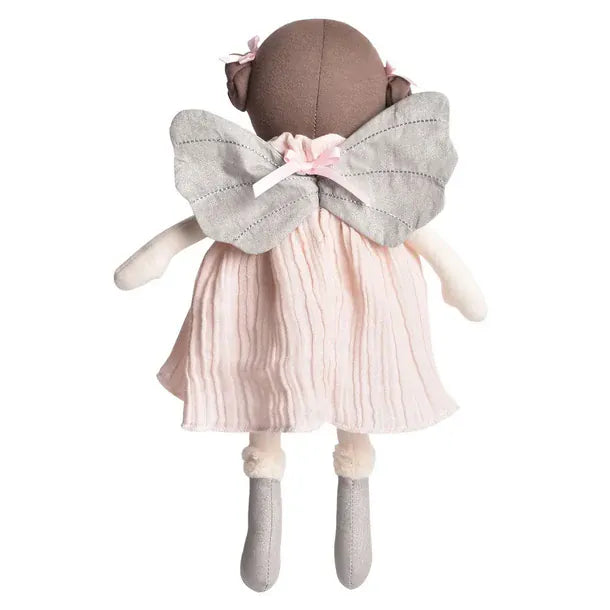Tikiri Collection Angelina light skin soft toy doll featuring realistic facial details and soft fabric body for children.