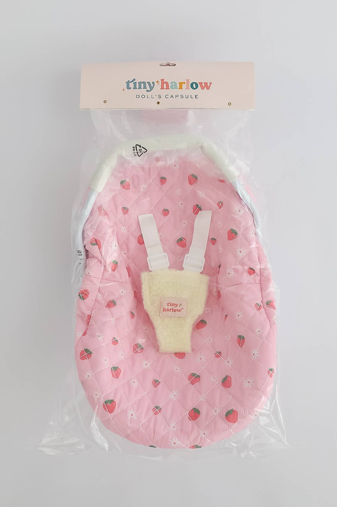 Tiny Harlow Toys Tiny Harlow Dolls Car Seat Capsule - Strawberry Picnic